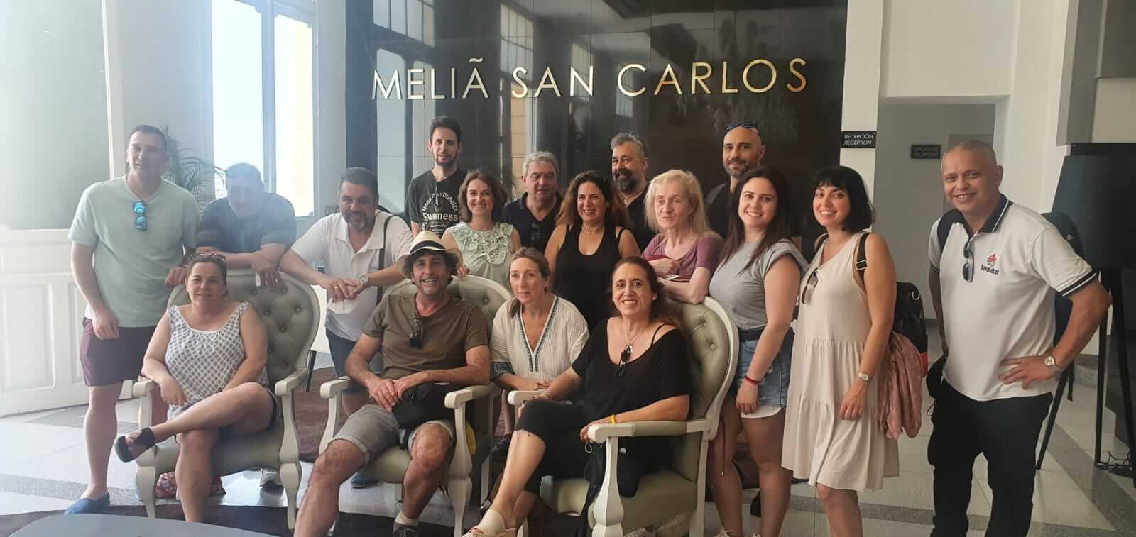 Visita Hotel Unión y Meliá San Carlos